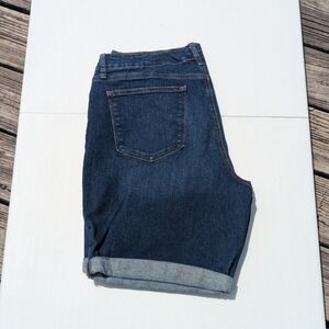New Directions Denim Bermuda Shorts